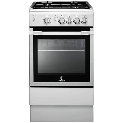 Indesit I5GGW Freestanding Gas Cooker, White